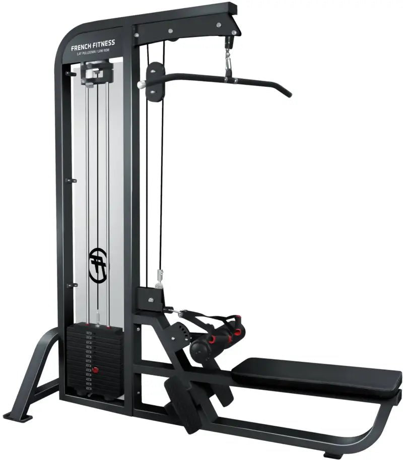 Commercial Sitted Lat Pulldown Low Row Machine