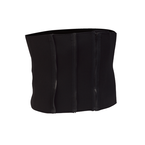 LIVEUP SPORTS ZIPPER ADJUSTABLE WAIST TRIMMER BELT AB SLIMMER SHAPER BELT