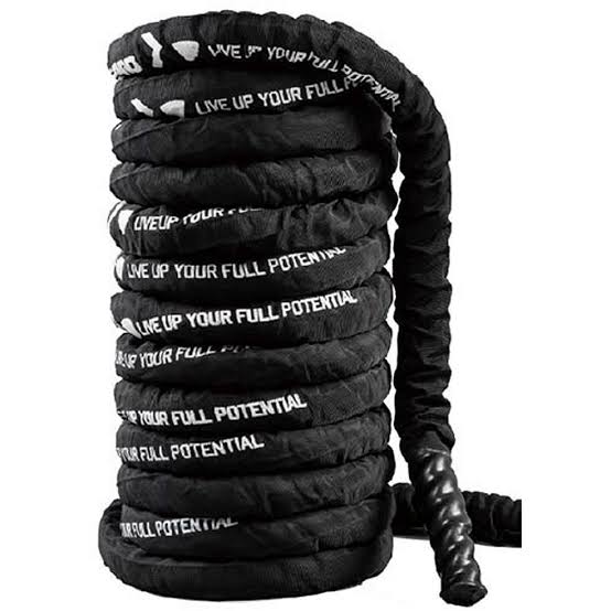 LIVEPRO HEAVY DUTY COVER ENHANCED BATTLE ROPE 12.5KG 1.5"x 50FT