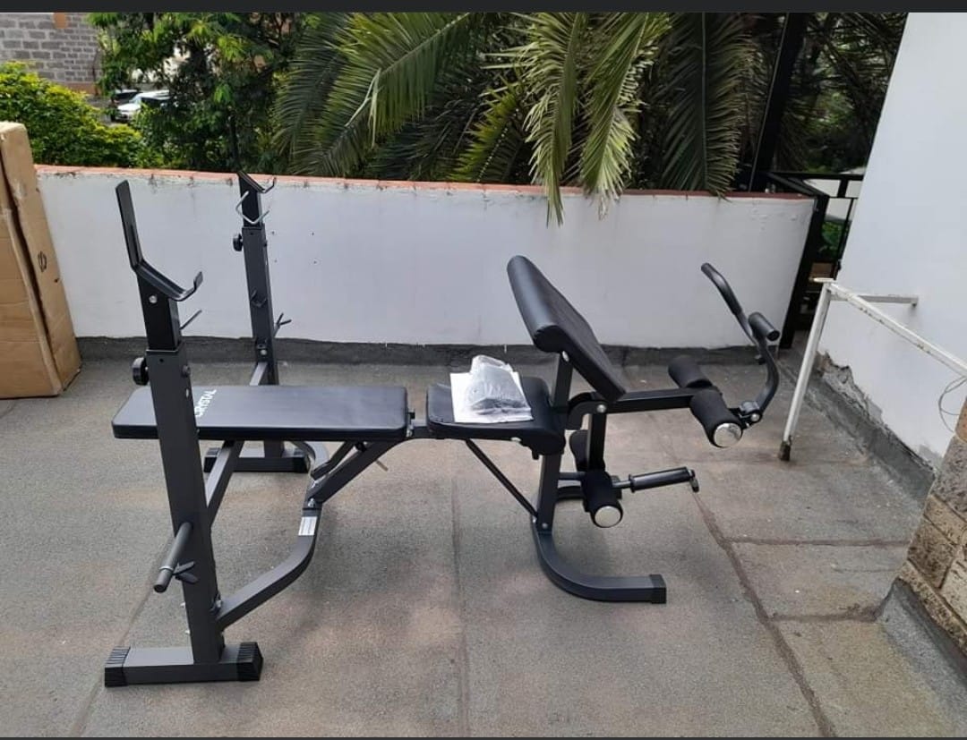 Crystal Adjustable Fitness Weight Bench - Weights Sold Seperately image 2
