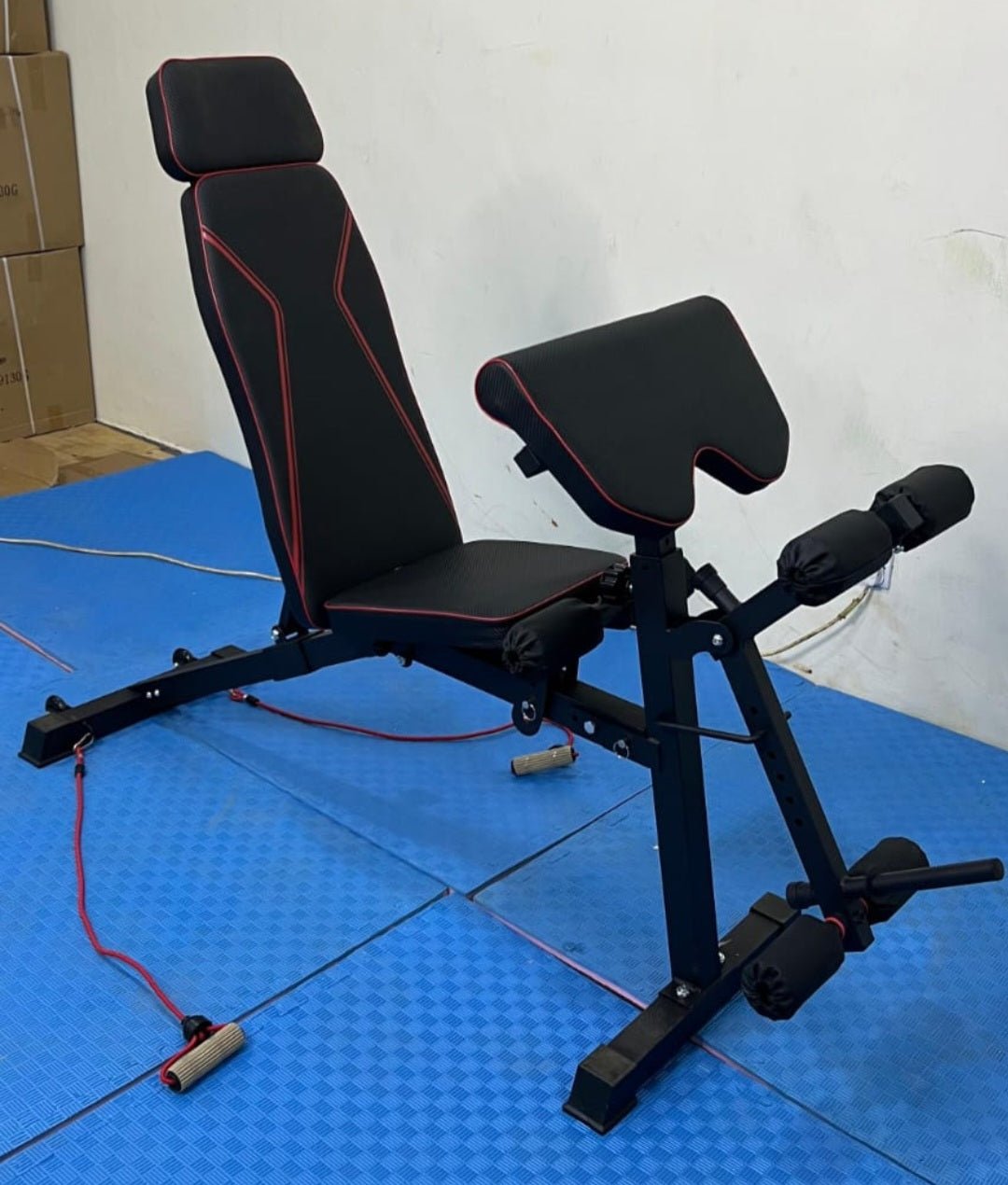 Adjustable Domestic Incline to Decline Dumbbell Exercise Bench image 2