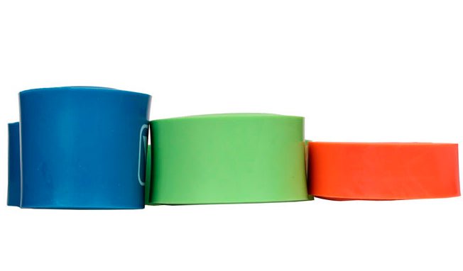 EXERCISE LATEX LOOP RESISTANCE BAND ORANGE LIGHT image 3