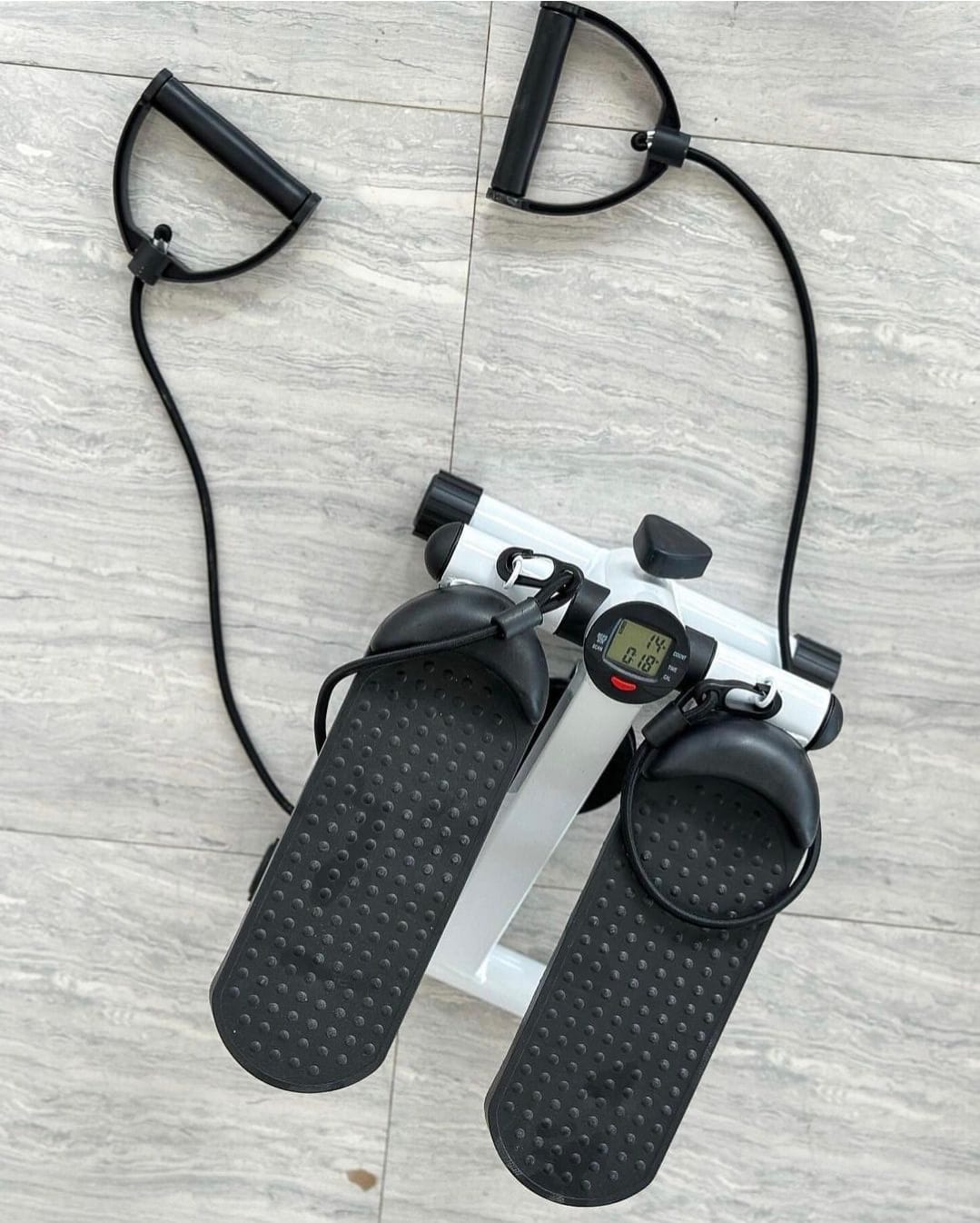 LATERAL MINI STEPPER WITH RESISTANCE BANDS image 3