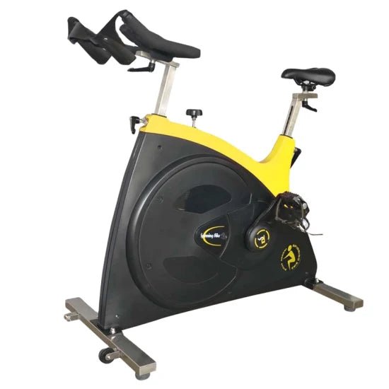 Transformer Heavy Commercial Lesmill Spinning Bike 22KG Flywheel Belt Driven