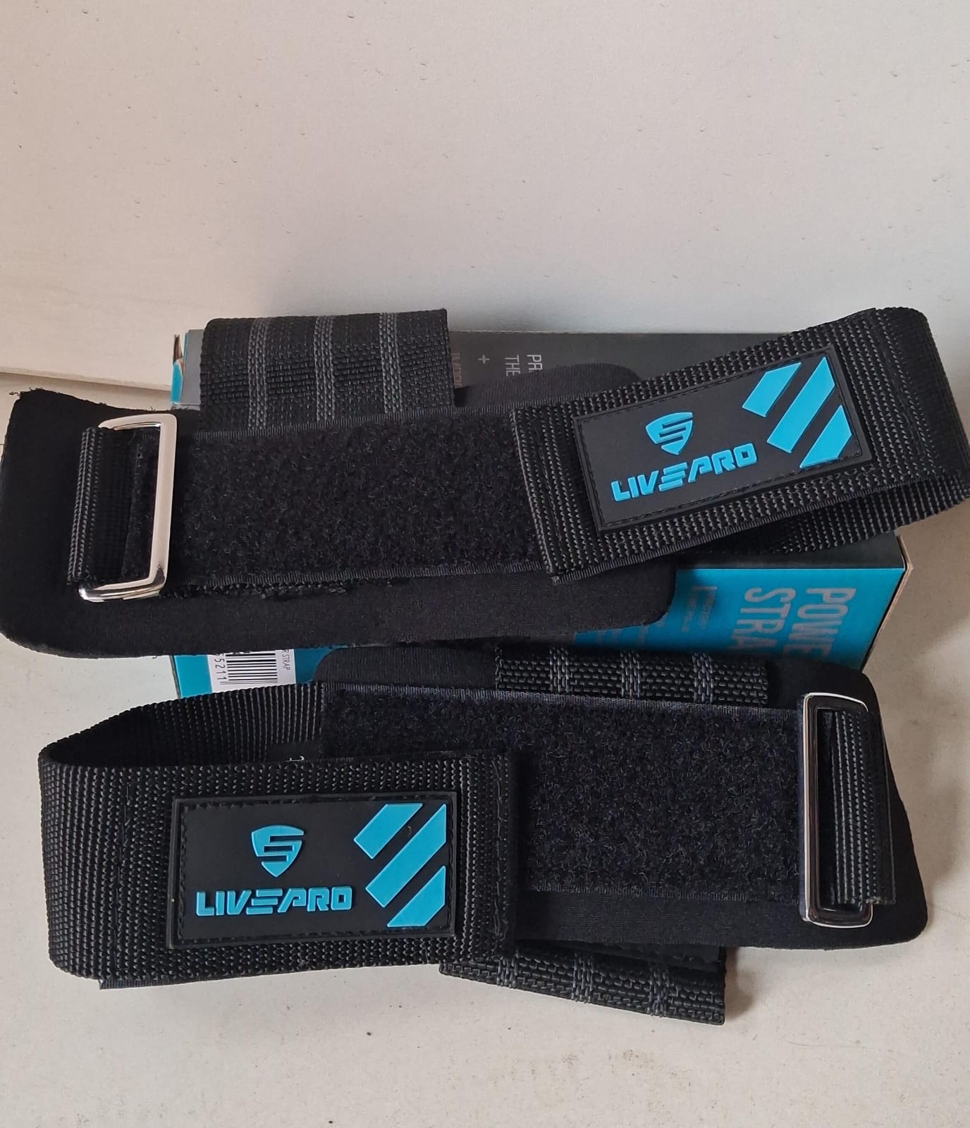 LIVEPRO WEIGHTLIFTING, BODYBUILDING, POWERLIFTING PREMIUM POWER STRAPS image 3