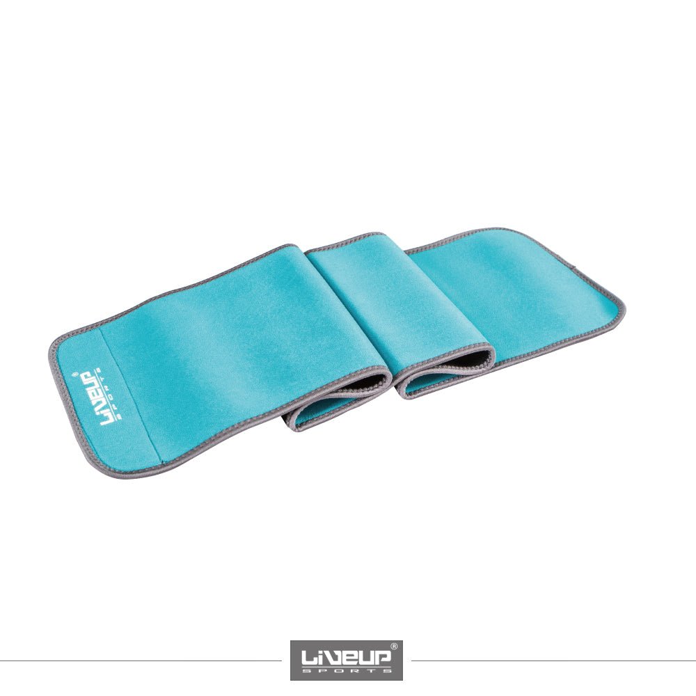 LIVEUP SPORTS ADJUSTABLE WAIST TRIMMER BELT AB SLIMMER SHAPER BELT