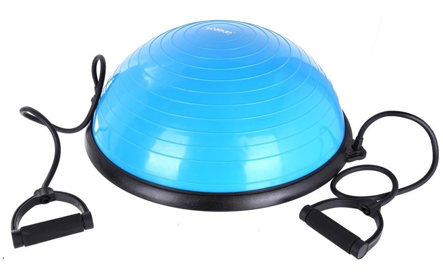 ANTI BURST BOSU BALANCE TRAINER GYM BALL BLUE