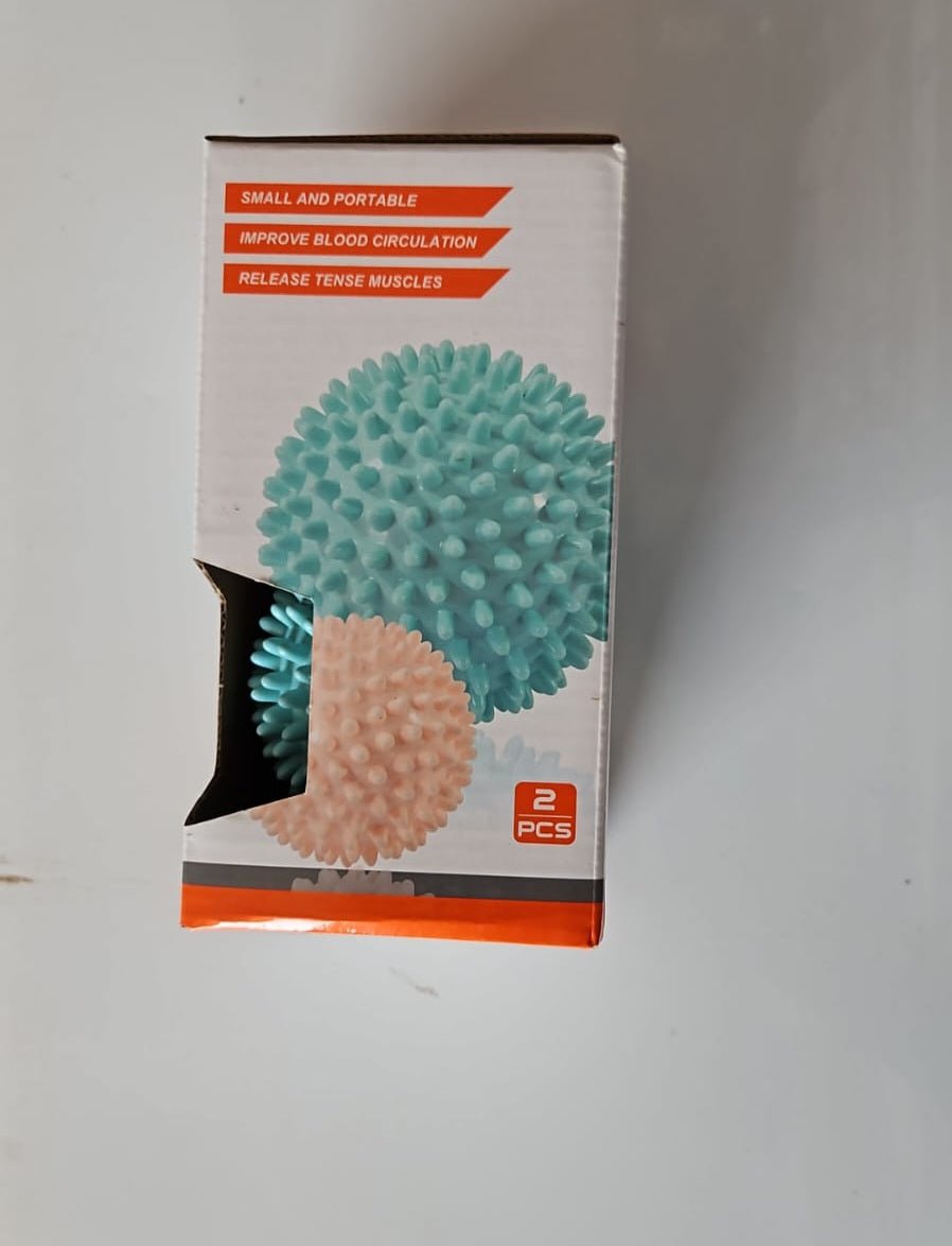 LIVEUP MASSAGE HAND GRIP BALLS - 7CM + 9CM image 2