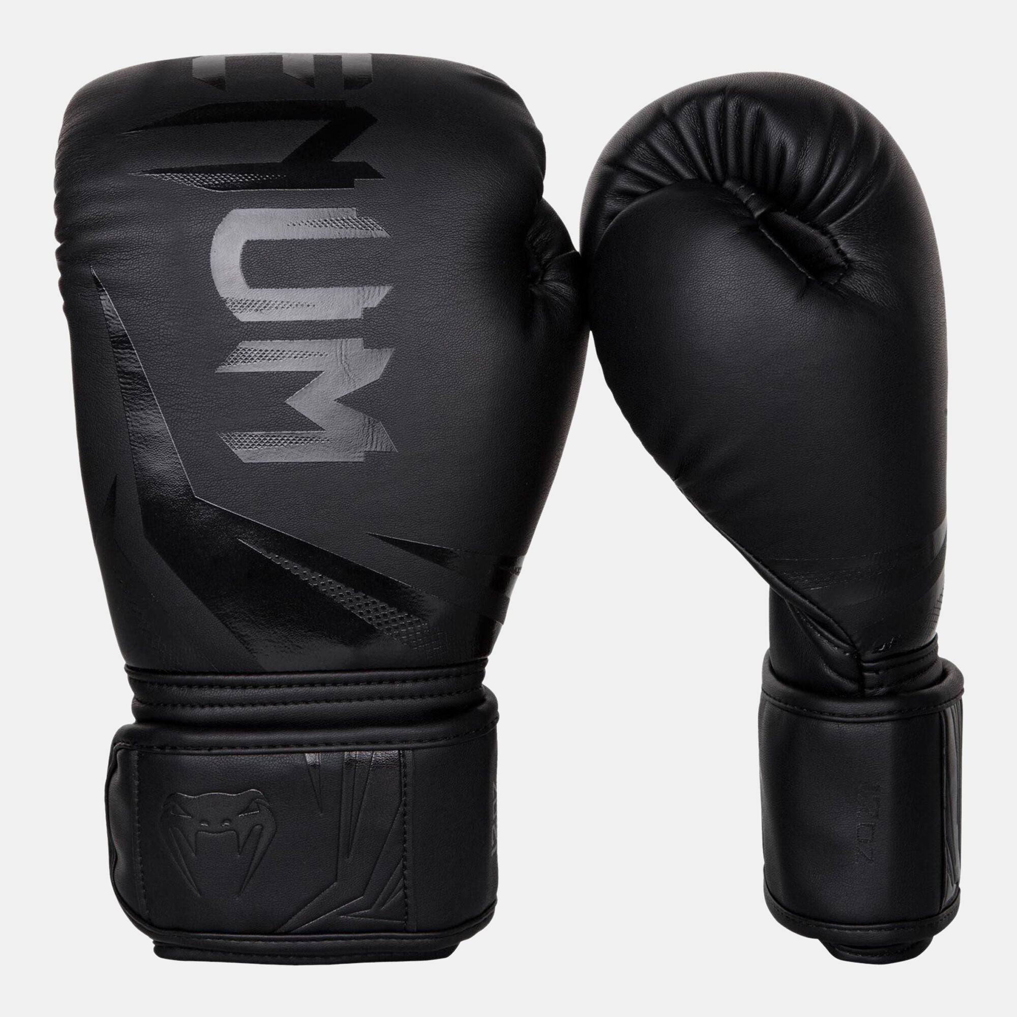 Venum Kids Boys Boxing Sparring Gloves Pair 8oz Black