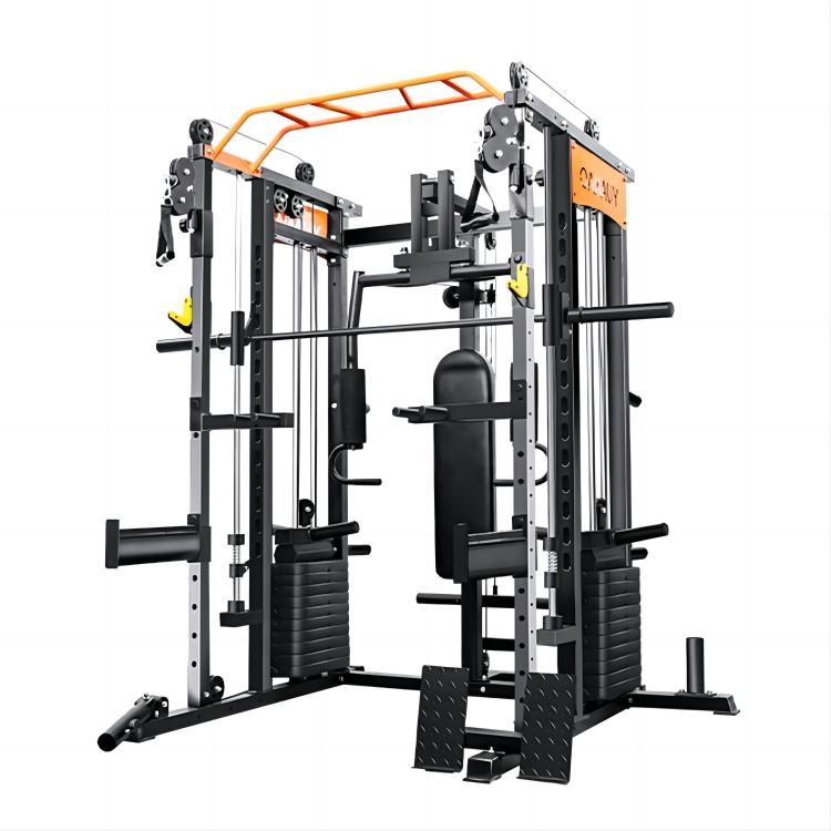 X6s Multi Functional Trainer with Smith Machine Dual Weight Stack Commercial Cable Crossover
